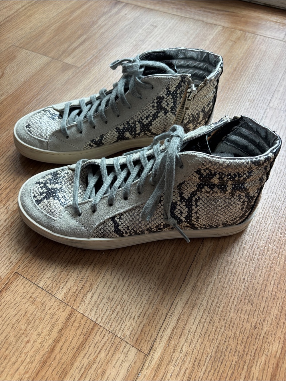 P448 Python Star High-Top Sneaker Size 9 - Picture 2 of 7